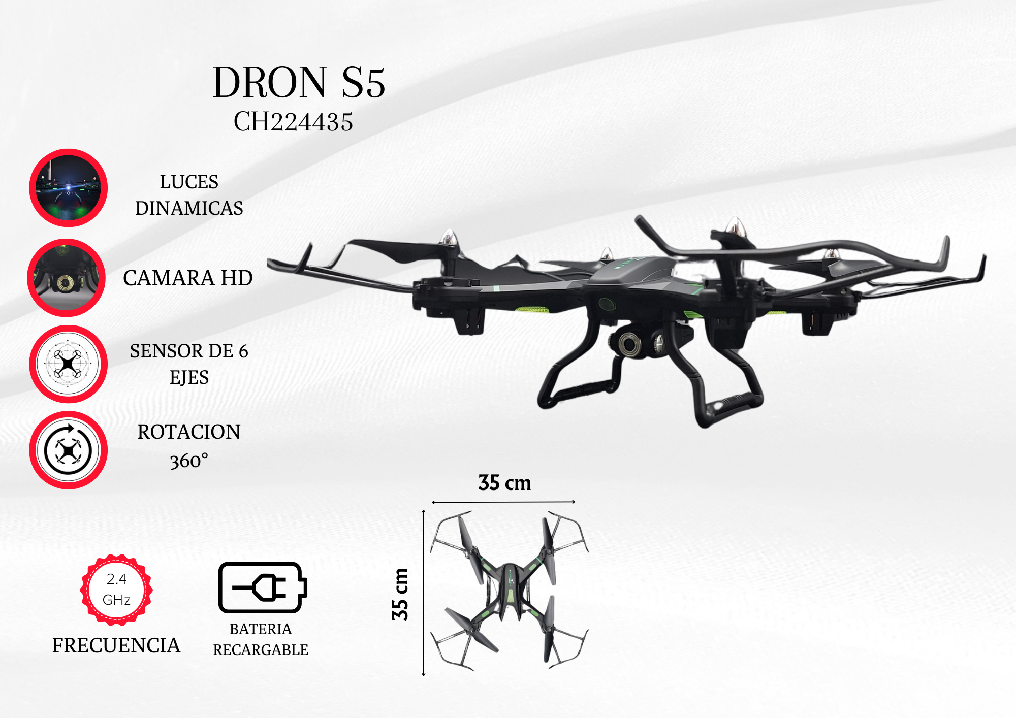 Dron S5